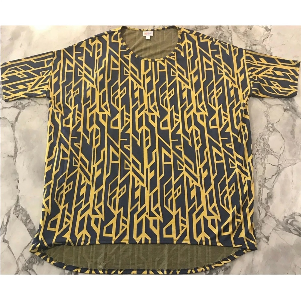 NEW LuLaRoe 2XL Irma Tunic Tribal Geometric